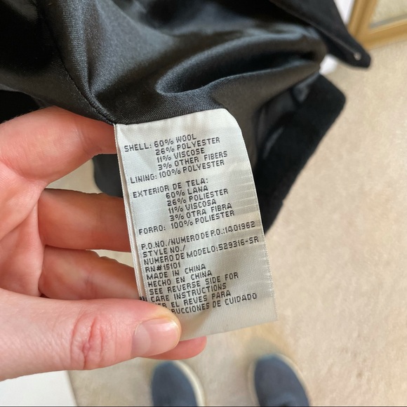 Weather Tamer Wool Blend A-Line Zippered Coat - Picture 9 of 12